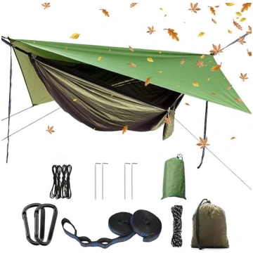 Camping Hammock Set, Single Double Hammock, Mosqui
