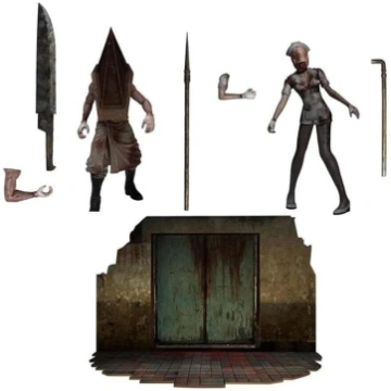 Mezco 5 punkti Silent Hill 2 Deluxe Boxed Set ANEB