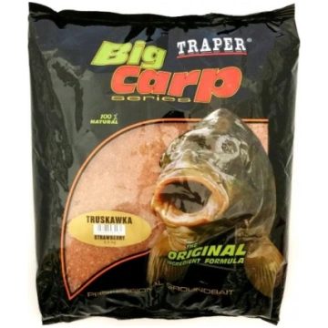 Papildbarība Traper Big Carp 2.5kg zemeņu 3300092