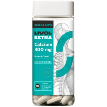 LIVOL EXTRA Calcium 400mg tabletes N180