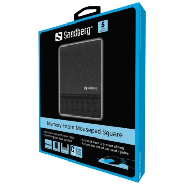 Sandberg - Memory Foam Mousepad Square