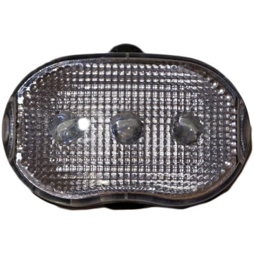 Priekšējais lukturis Azimut Oval 3LED with batteri