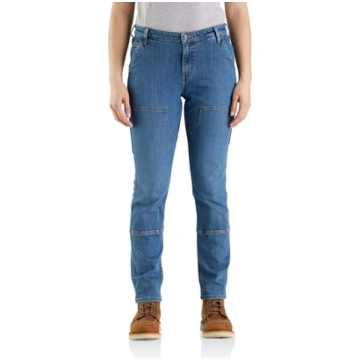 Carhartt Jeansy Damskie Rugged Flex Double Fro Lin
