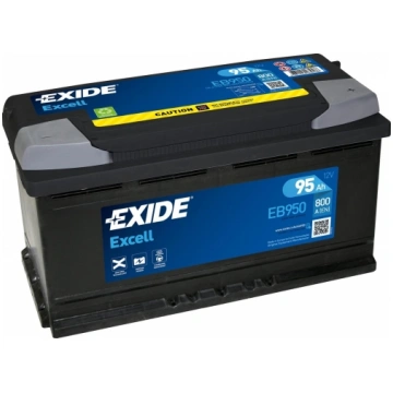 Exide Excell EB950 12V 95Ah 800A 353x175x190 EB950