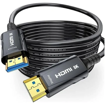 Cratree HDMI optiskās šķiedras kabelis 25 m 8K - 4