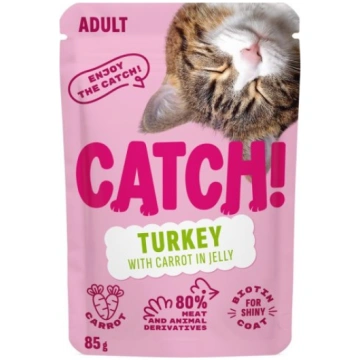 CATCH Turkey and carrot in jelly - wet cat food - 