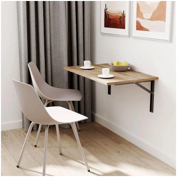 mikon 80 x 60 cm | Wall Folding Table Kitchen Tabl