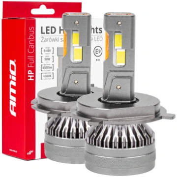 LED Headlights HP Series H4/H19 12-24V AMiO-03673 