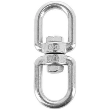 Āķis hamakam Nils Swivel Hook, tērauds, hroma krās
