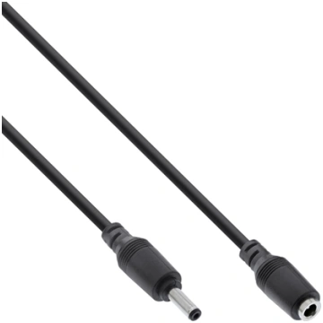 InLine InLine® DC extension cable, DC plug male/fe
