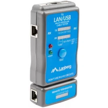Tīkla kabeļu testers PoE Lanberg NT-0403