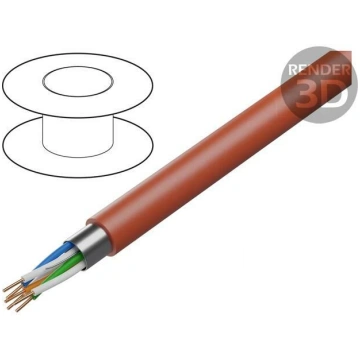 Wire: control cable; YnTKSY; 3x2x0.8mm; Insulation