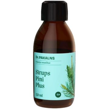 DR. PAKALNS Pini Plus sīrups, 120 ml