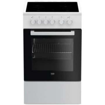 Beko FSS57000GW cooker Freestanding cooker Ceramic