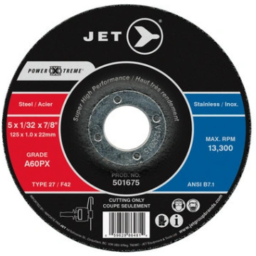 Jet 501671 - 4-1/2 x 3/64 x 7/8 A60PX POWER-XTREME