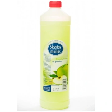 Muilas, skystas, su glicerinu, obuolių kvapo, 1l N