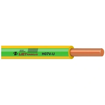 Vads Lietkabelis H07V-U, Eca, 1 x 1.5 mm², 100 m