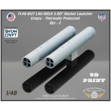 LAU-10D/A 5.00" Rocket Launcher Thermally Protecte