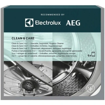 ELECTROLUX washing machine and dishwasher preparat