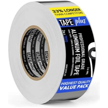 Tapeplus alumīnija līmlente, karstumizturīga, 50mm