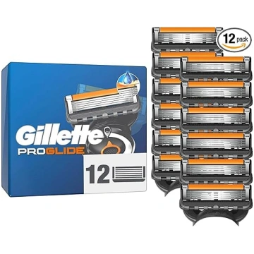 Gillette Proglide asmeņi, 12 oriģināli rezerves as