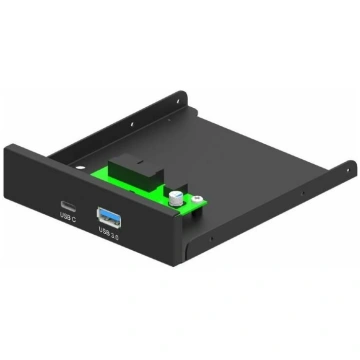 Adapteris Gembird Internal 3.5 Front PC Panel USB 