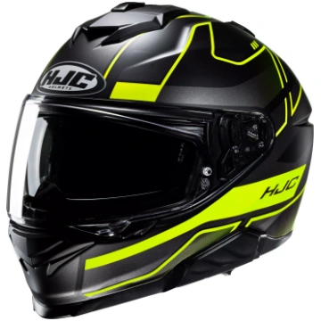 Ķivere HJC I71 Iorix Black/Yellow S