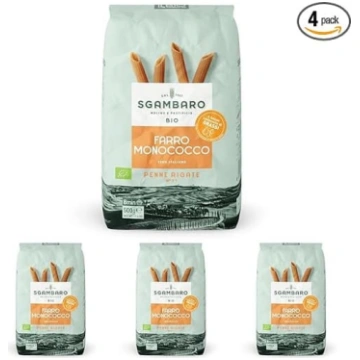Sgambaro bioloģiskās makaroni Penne Rigate N.91-50