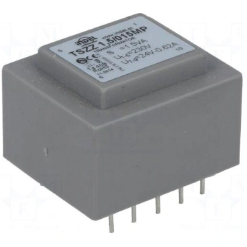 Transformer: encapsulated | 1.2VA | 230VAC | 24V |