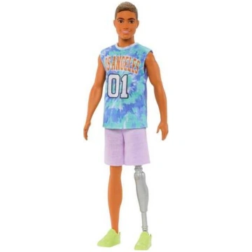 Lelle Barbie Mattel Ken Fashionistas 212 Ar Kāju P