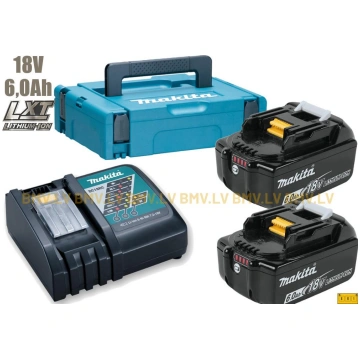 Lādēšanas komplekts Makita 198116-4 DC18RC + 2 x B