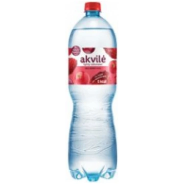 Dzeramais ūdens AKVILE ar sarkano ogu aromātu, vie