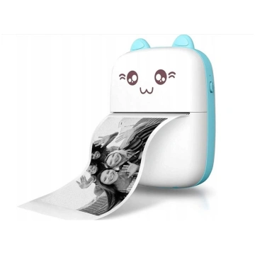 Cita prece Blun Cat Mini printer Mini printeris wi