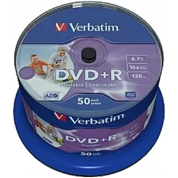 Verbatim DVD+R AZO Verbatim 4.7GB 16x Wide Printab