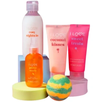 I love All Of You Set: Coconut Kisses Body Lotion,