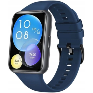 Fixed Pasek silikonowy do Huawei Watch FIT2 niebie