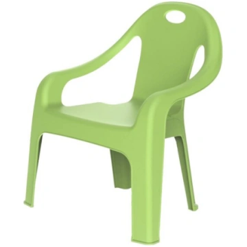 Lucky plastmasas bērnu krēsls - gaiši zaļš
