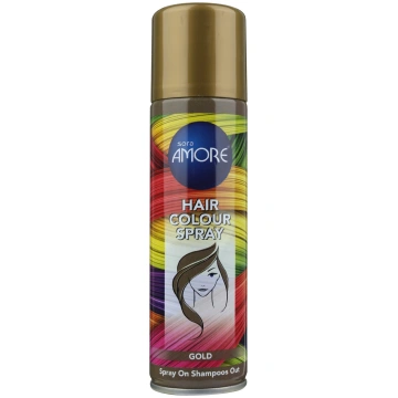 SORA AMORE Tonējošs matu sprejs, Gold, 150 ml