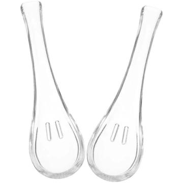 2 stikla karotes, caurspīdīgas, ergonomiskas, nesl