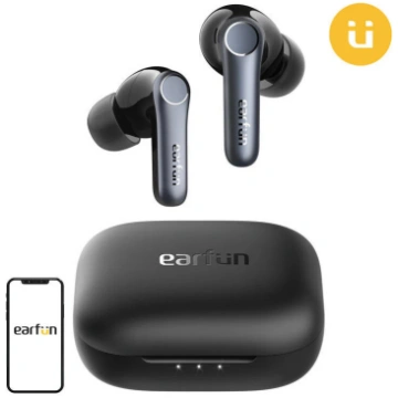Earfun TWS EarFun Air Pro 4 austiņas, ANC (melnas)
