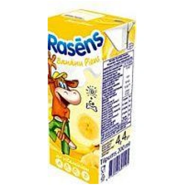 Piens RASĒNS banānu, 200ml Food Union