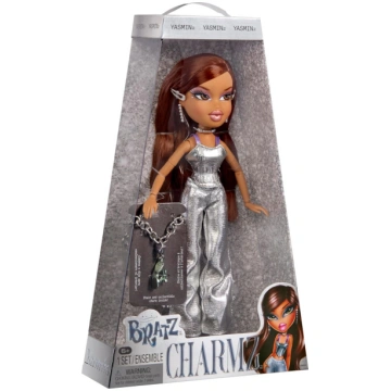 Bratz Charmz Yasmin Doll 599326 599340EUC ART#9046