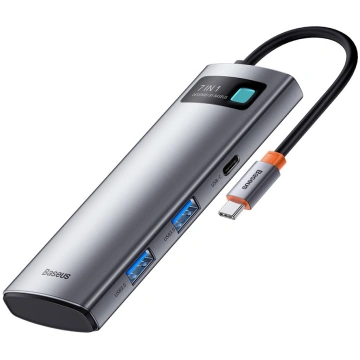 Baseus Metal Gleam Series daudzfunkcionāls USB HUB