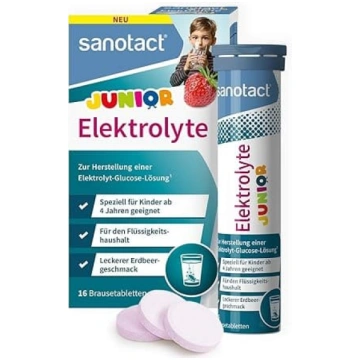 sanotact Electrolytes Junior (16 šķīstošās tablete