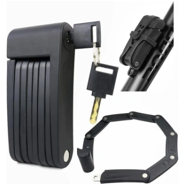 Compact Folding Bike Lock 0.7M Portable Heavy Duty