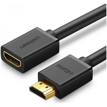 Ugreen HDMI - HDMI M-F Cable 0.5m Black (UGR358BLK