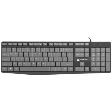 NATEC KEYBOARD NAUTILUS US SLIM NKL-1507