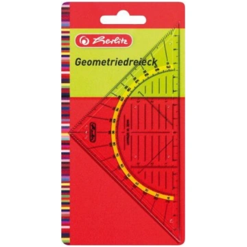 Herlitz geometry triangle plastic 16 centimeters s
