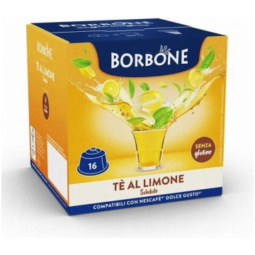 Tējas kapsulas Borbone Te Al Limone 192g, 16 gb
