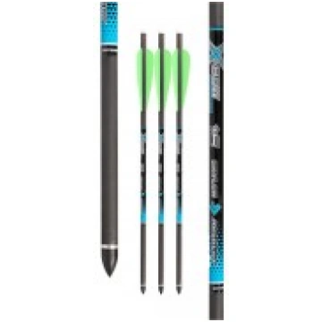 X-BOW COMPOSITE D-8.7mm 16" ar HALFMOON arbaletu b